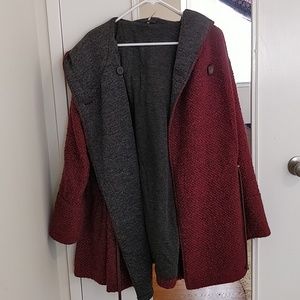 Free People Satellite Image Swing Coat